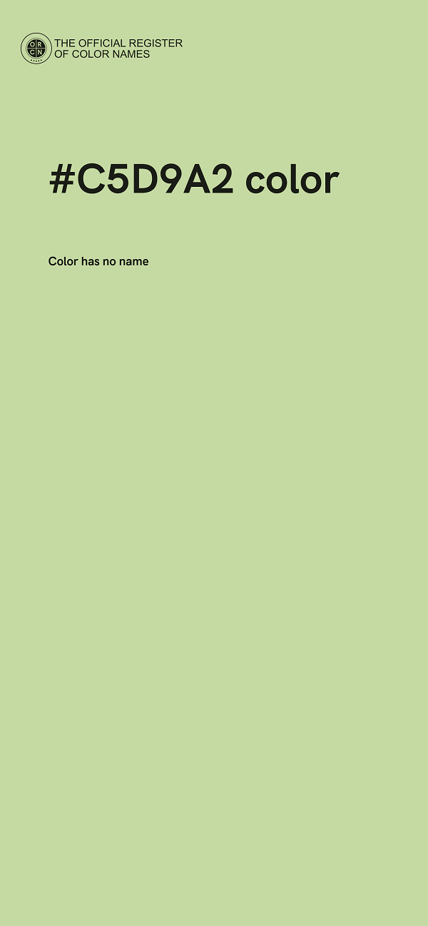 #C5D9A2 color image