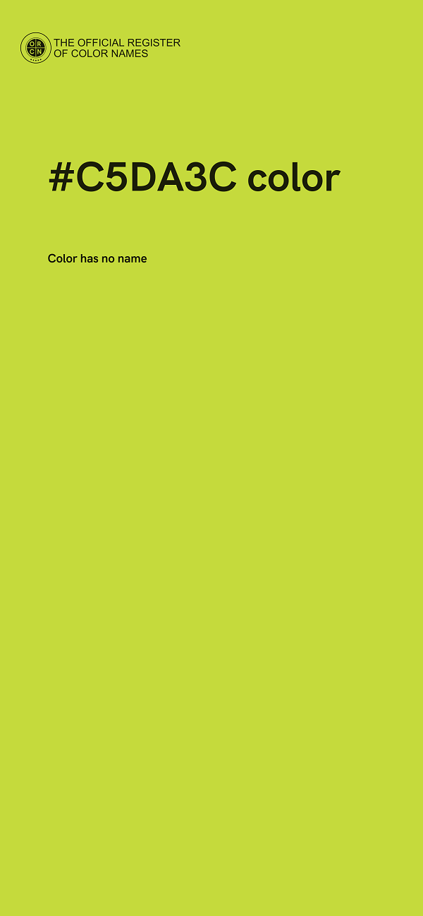 #C5DA3C color image