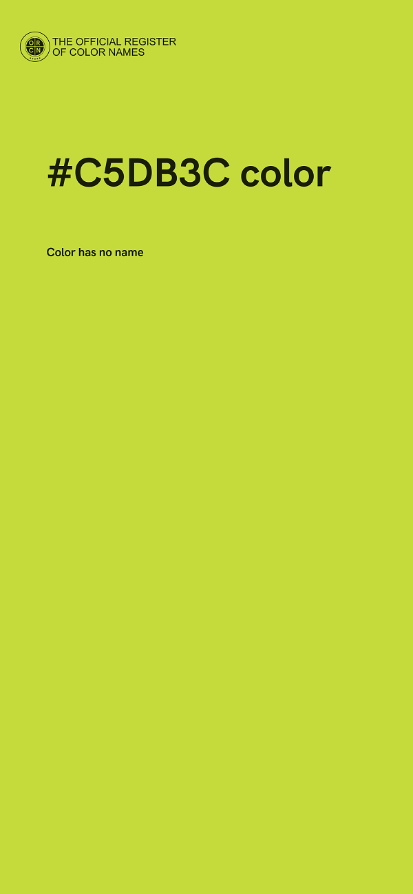 #C5DB3C color image