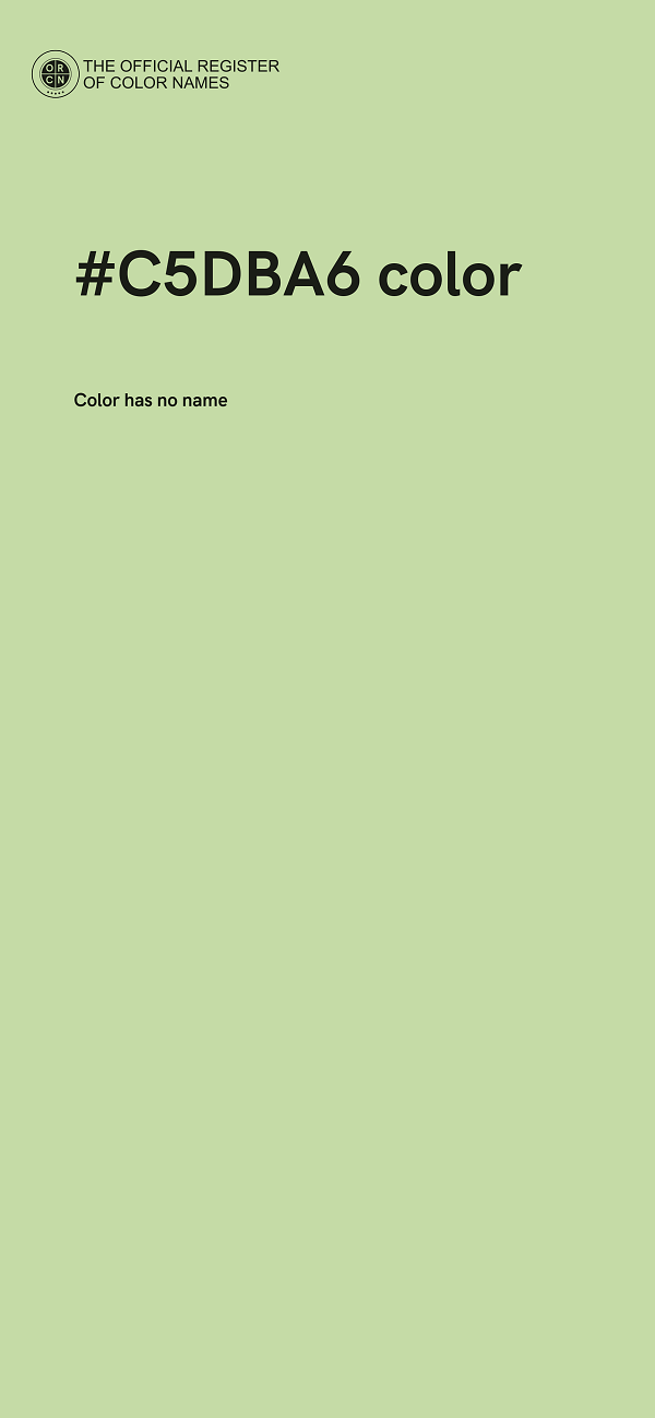 #C5DBA6 color image