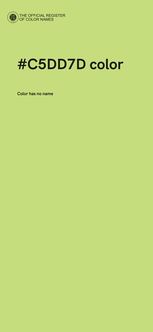 #C5DD7D color image