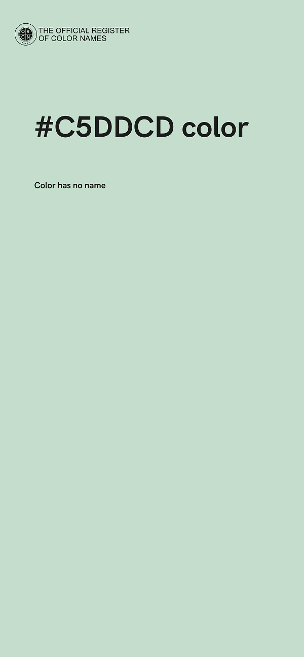 #C5DDCD color image