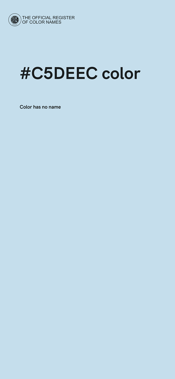 #C5DEEC color image