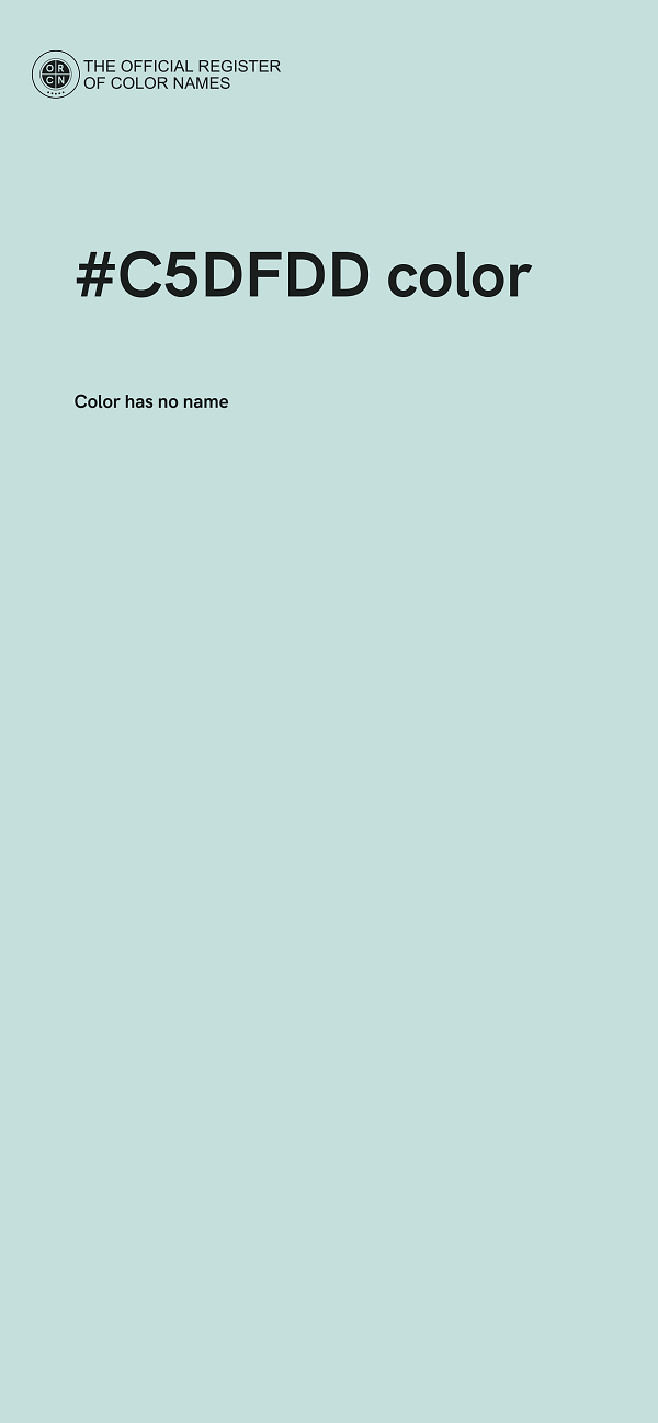 #C5DFDD color image