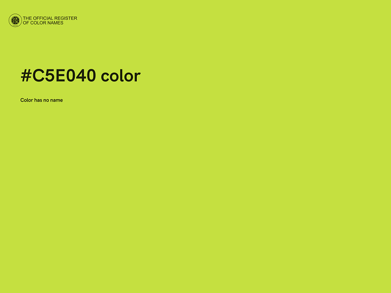 #C5E040 color image