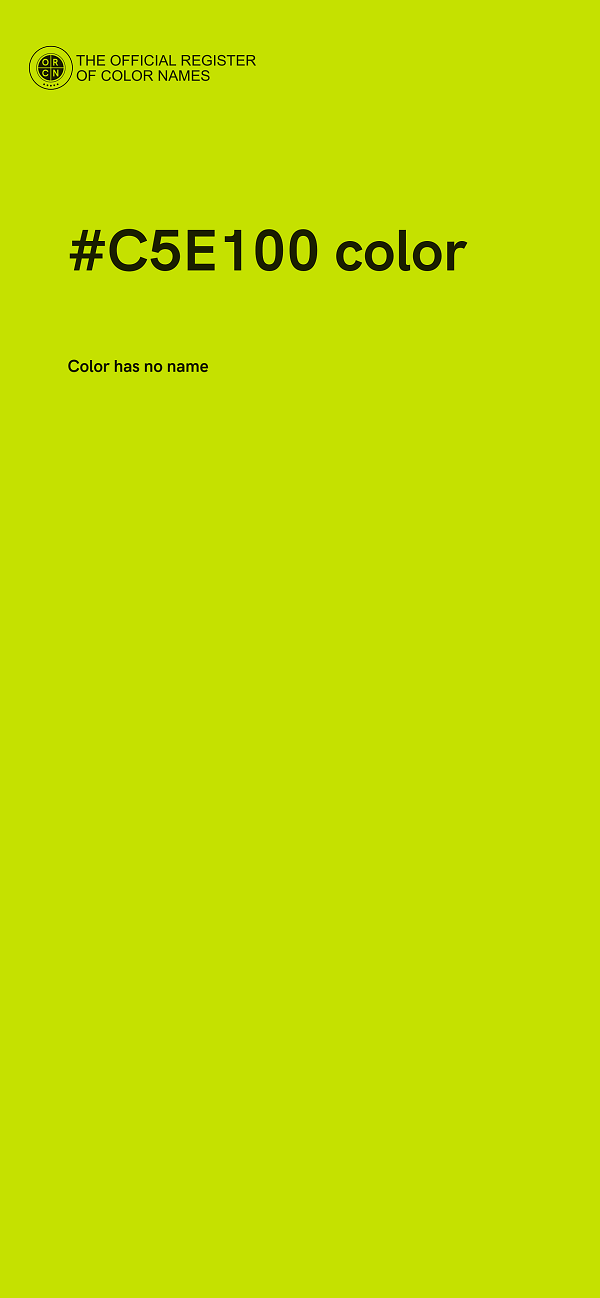 #C5E100 color image