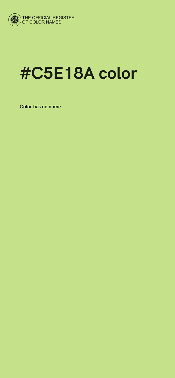 #C5E18A color image