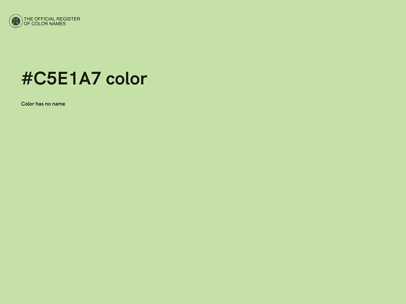 #C5E1A7 color image