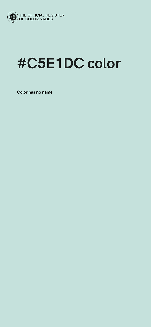 #C5E1DC color image