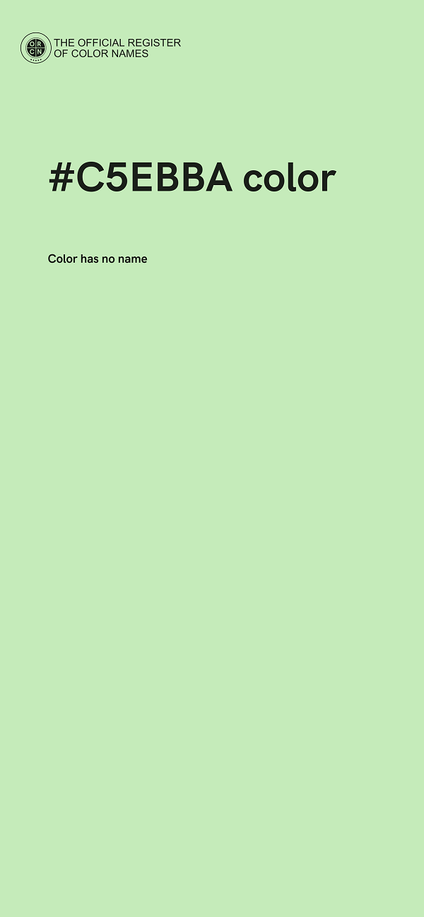 #C5EBBA color image