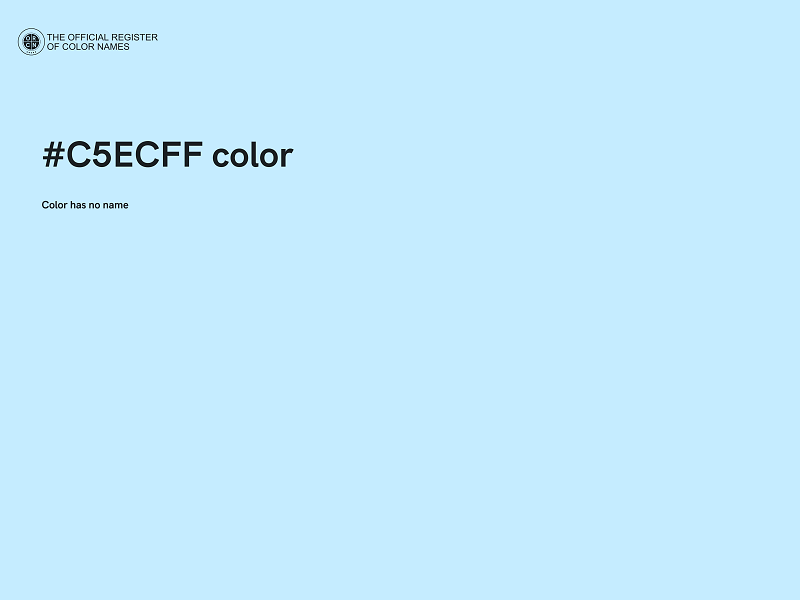 #C5ECFF color image