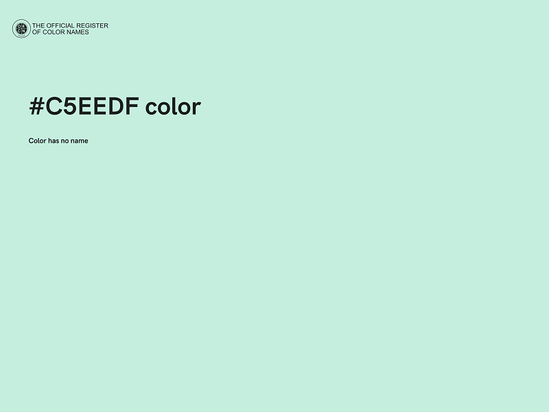 #C5EEDF color image