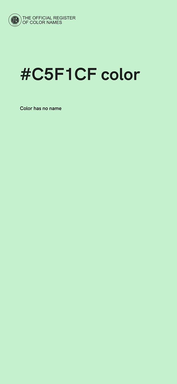 #C5F1CF color image
