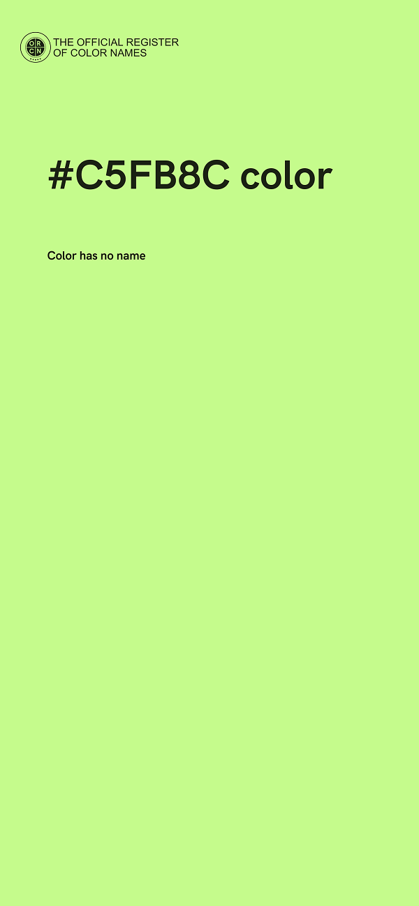 #C5FB8C color image