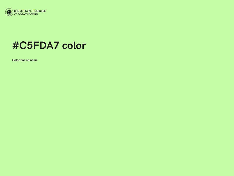 #C5FDA7 color image