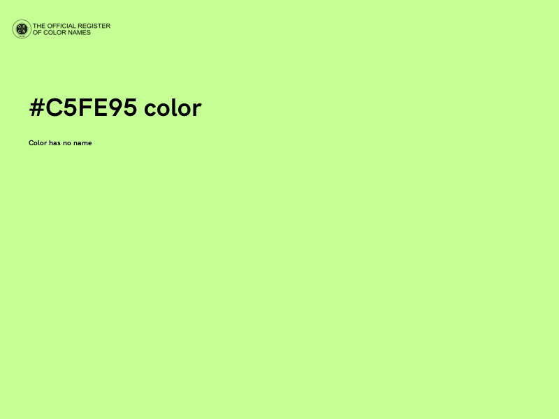 #C5FE95 color image