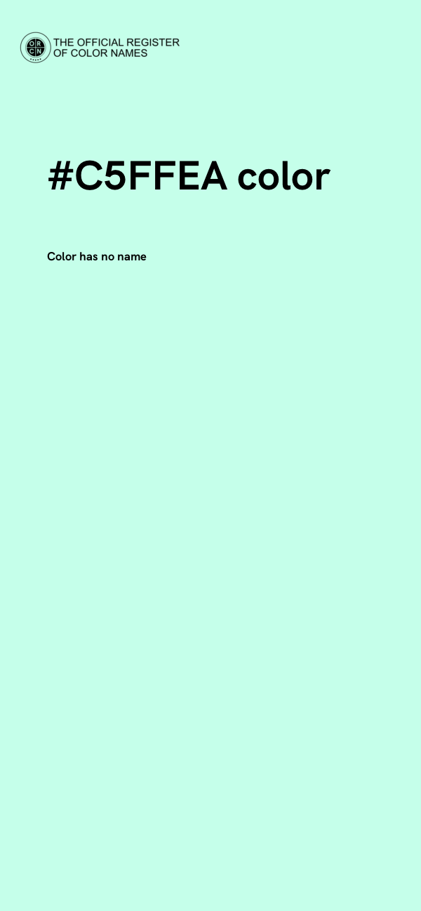 #C5FFEA color image