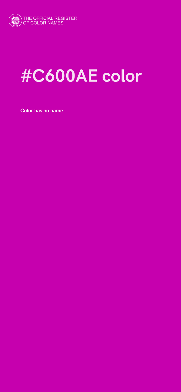 #C600AE color image