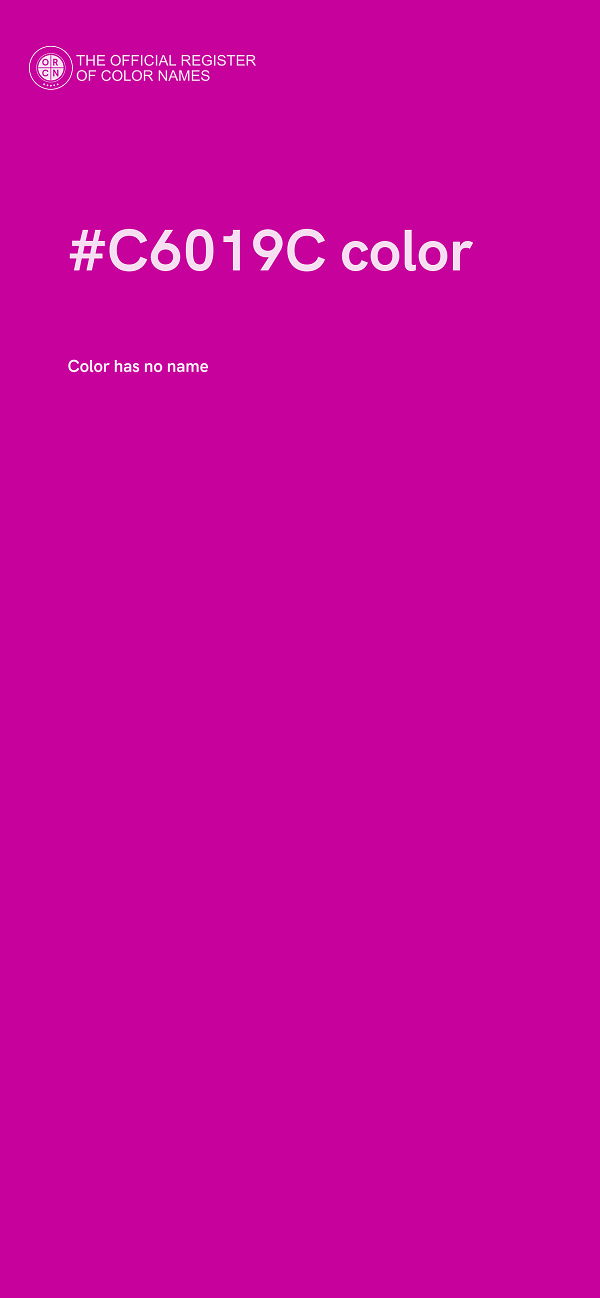 #C6019C color image