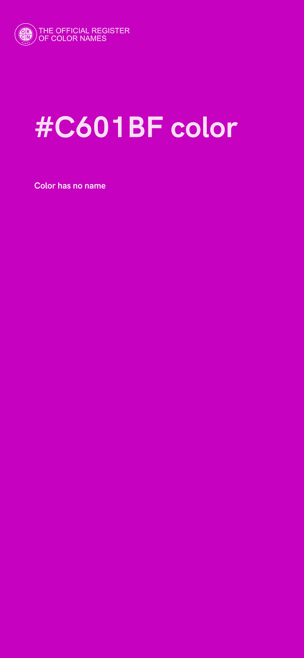 #C601BF color image