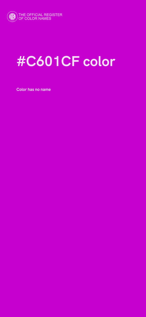 #C601CF color image