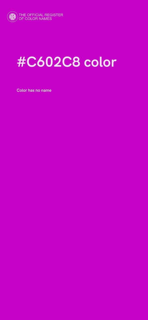 #C602C8 color image