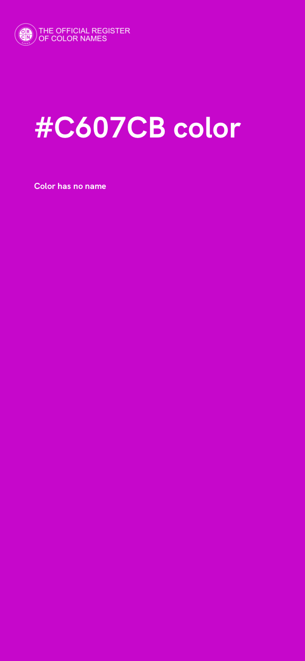 #C607CB color image