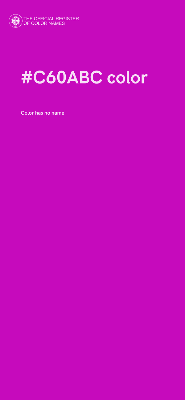 #C60ABC color image