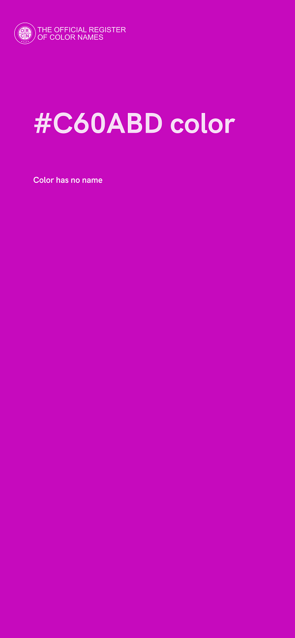 #C60ABD color image
