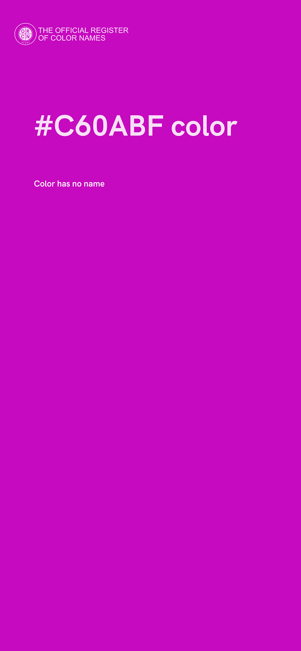 #C60ABF color image