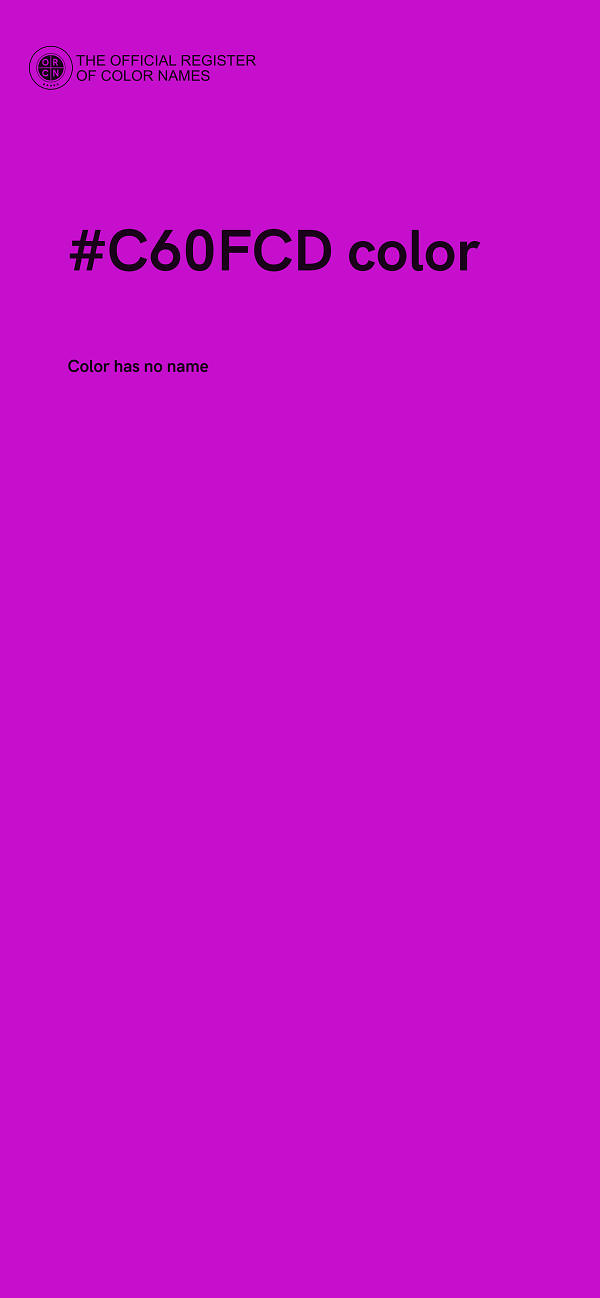 #C60FCD color image