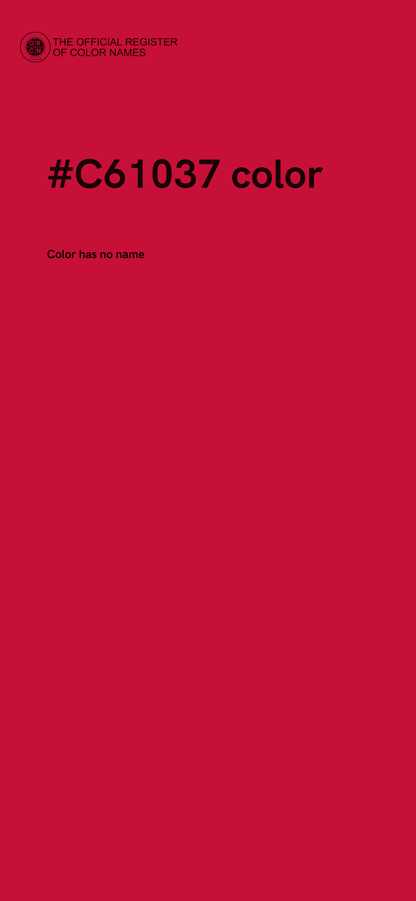 #C61037 color image