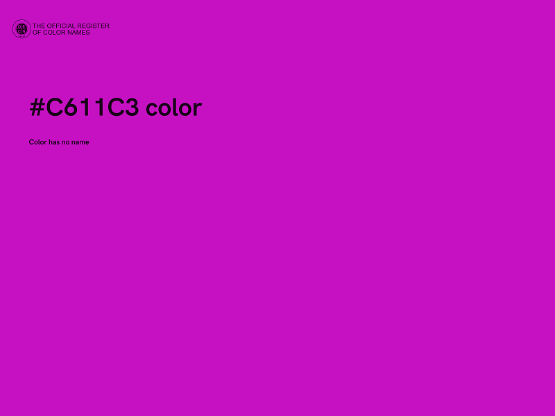 #C611C3 color image