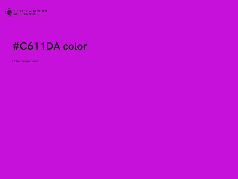 #C611DA color image