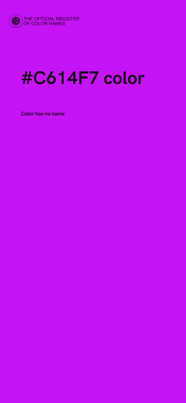 #C614F7 color image