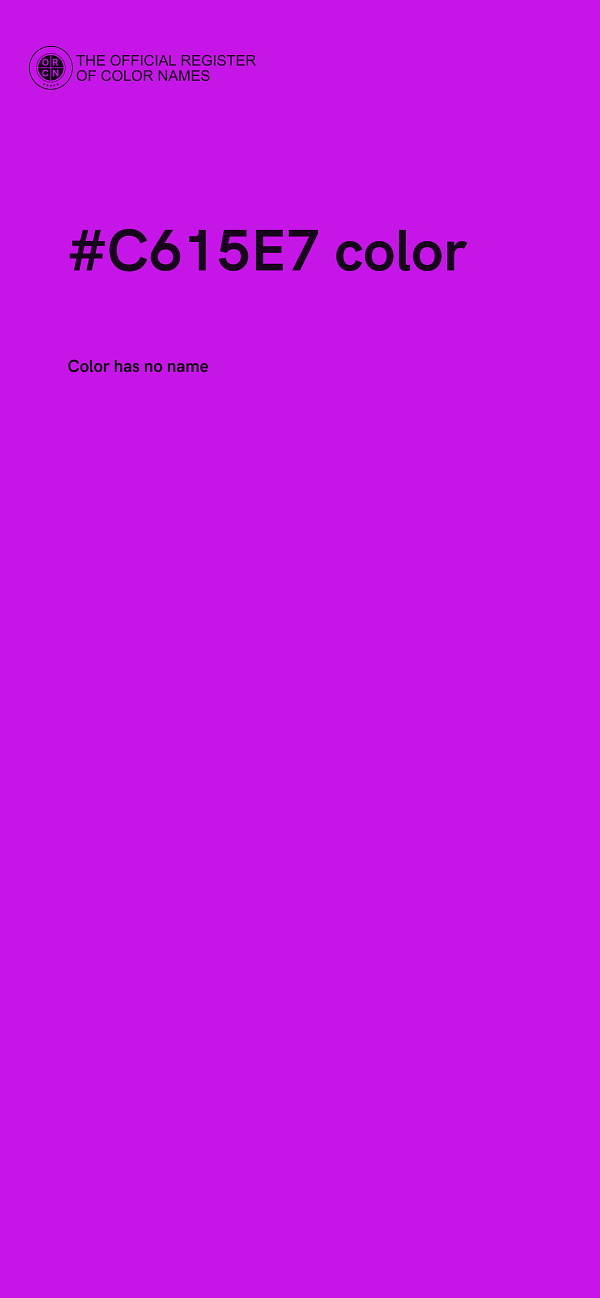 #C615E7 color image