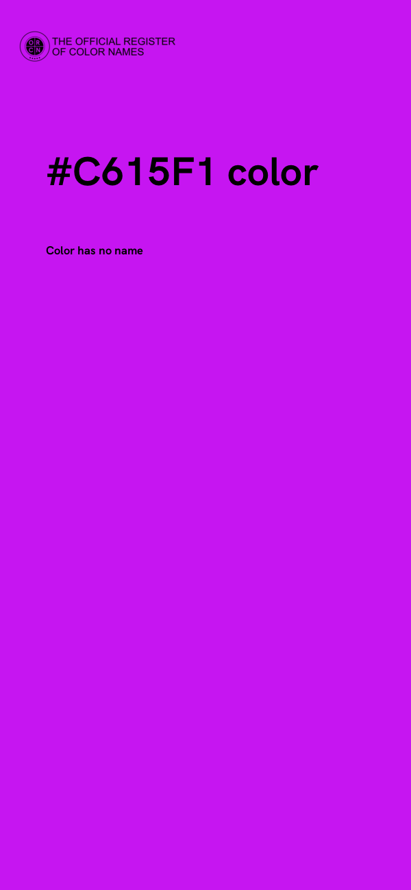 #C615F1 color image