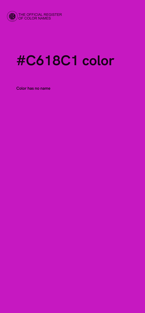 #C618C1 color image