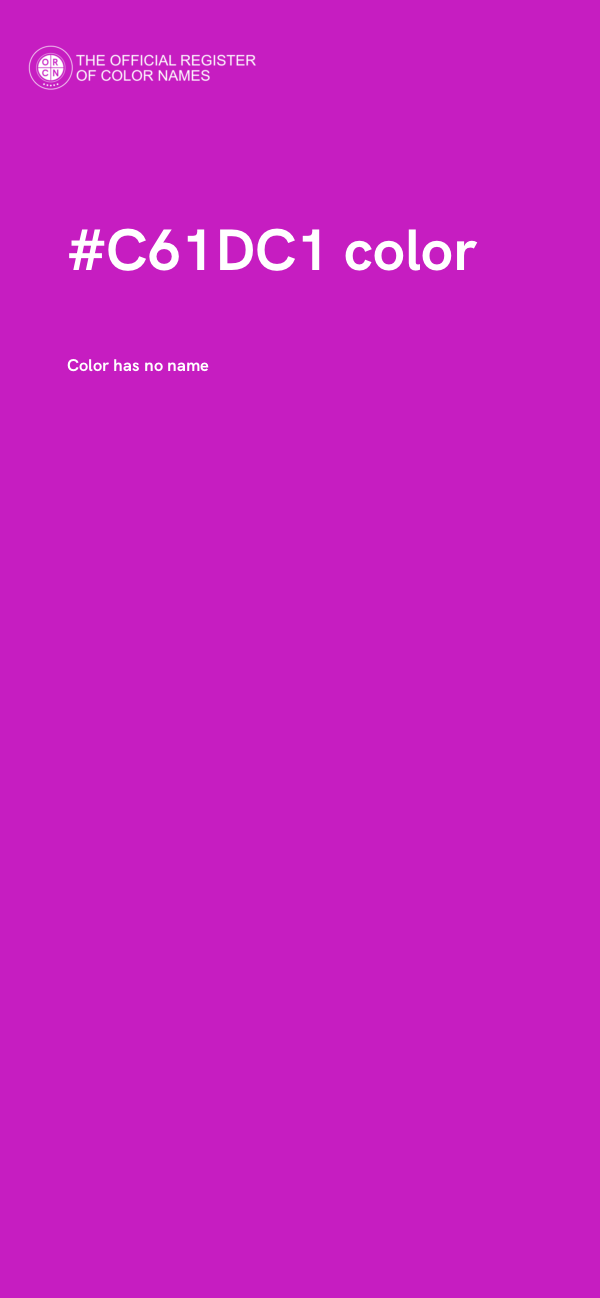 #C61DC1 color image