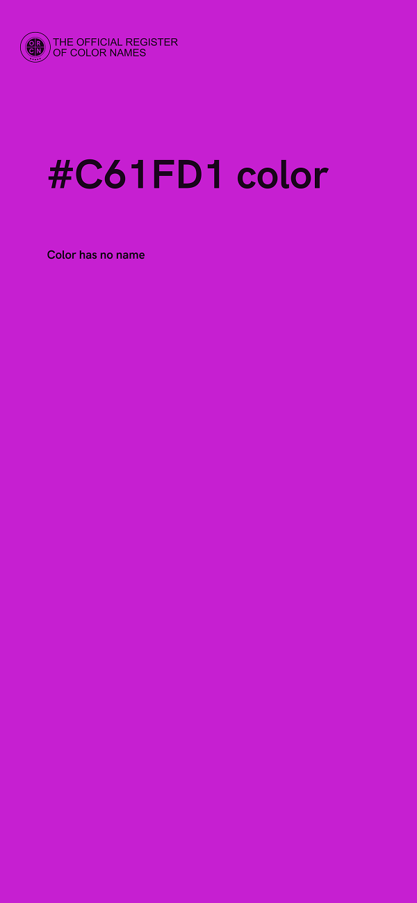 #C61FD1 color image