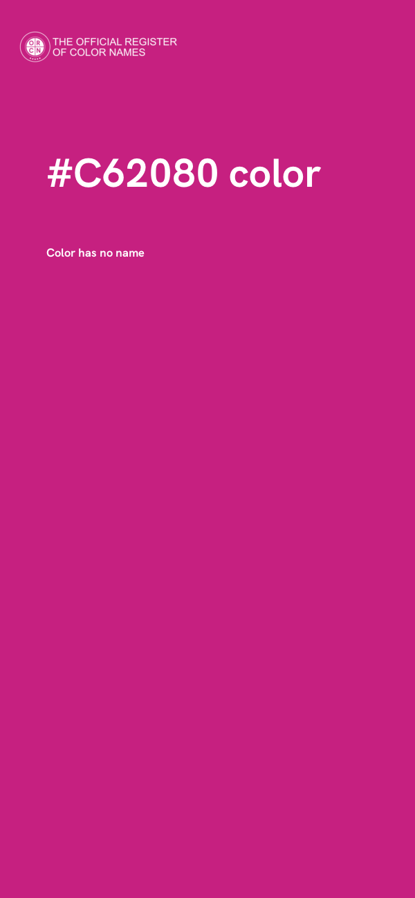 #C62080 color image