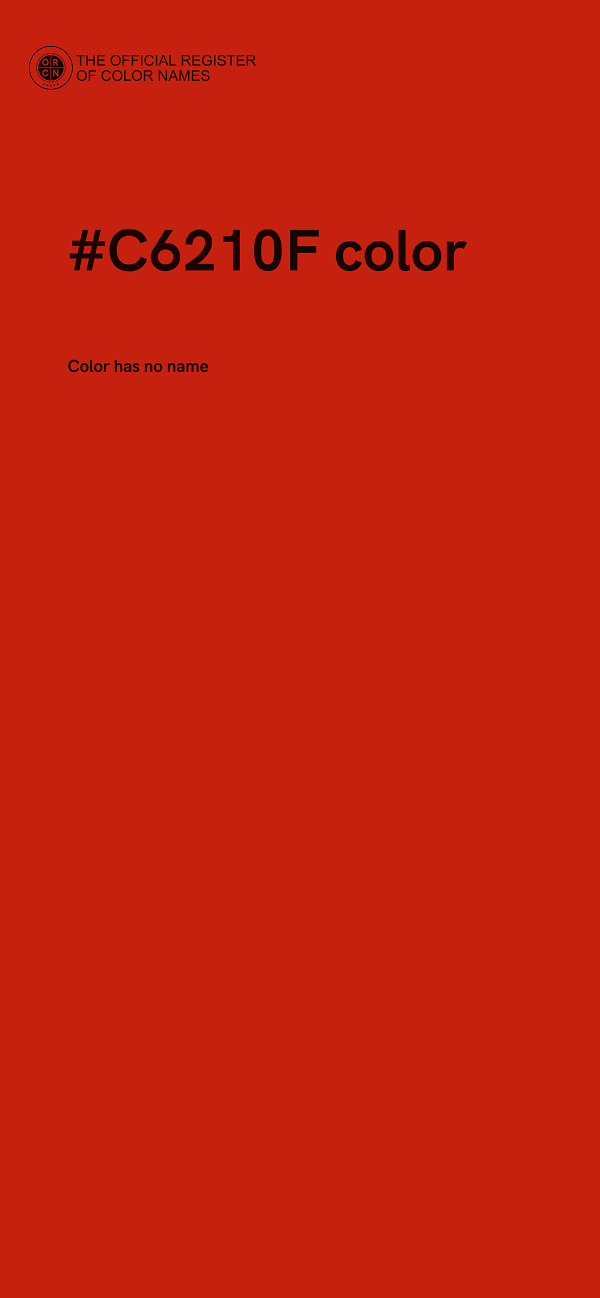 #C6210F color image