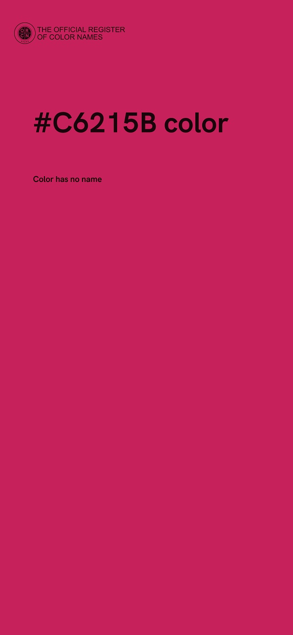 #C6215B color image