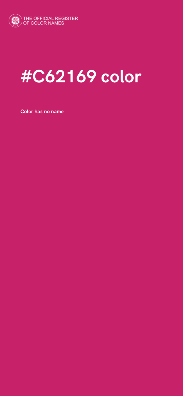 #C62169 color image