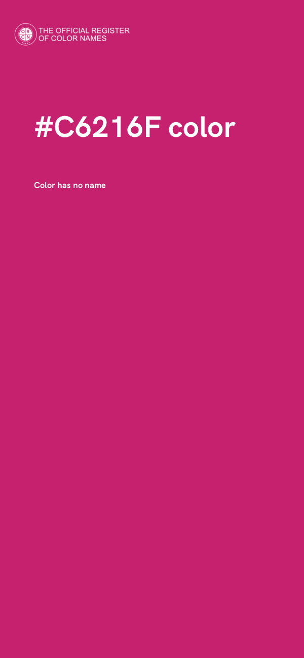 #C6216F color image