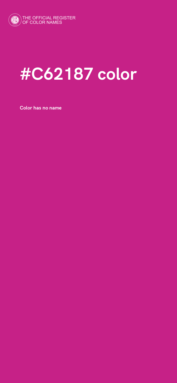 #C62187 color image
