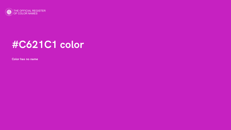 #C621C1 color image