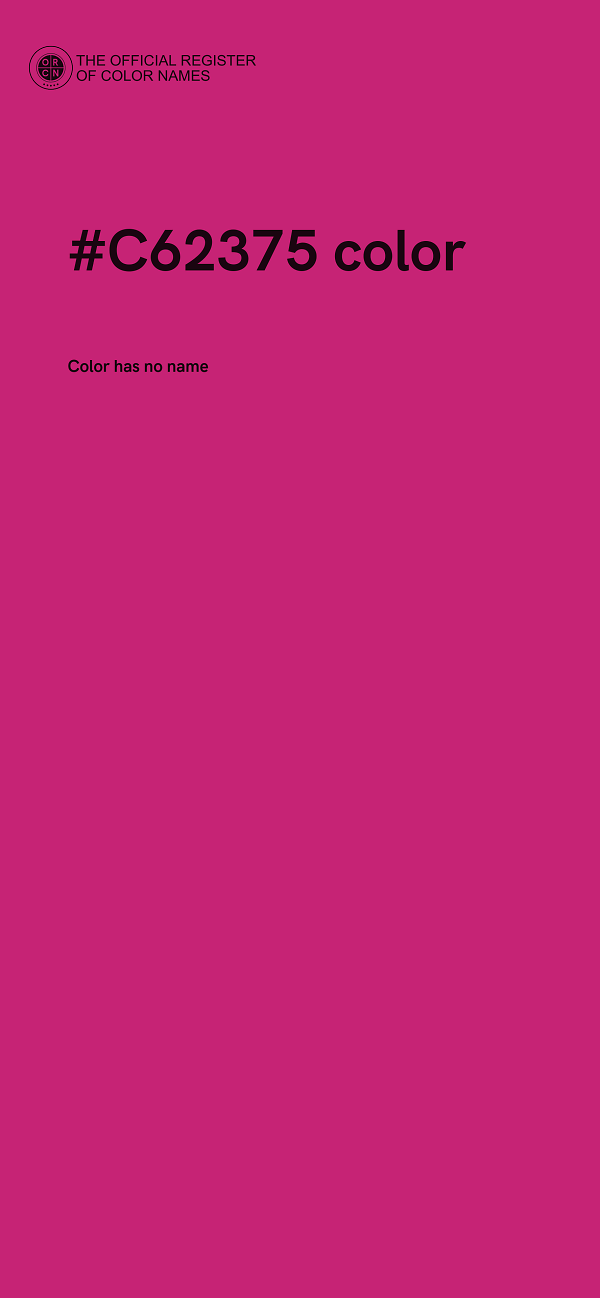 #C62375 color image