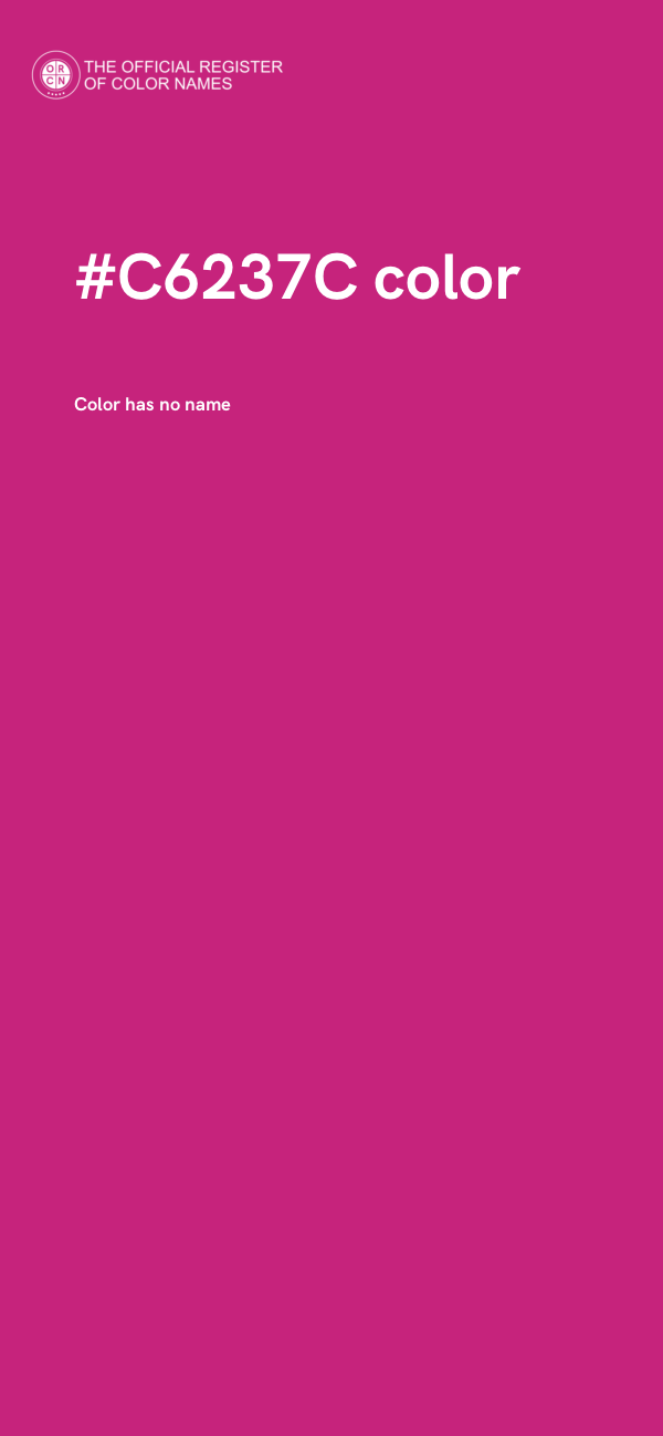 #C6237C color image
