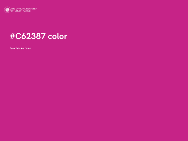 #C62387 color image